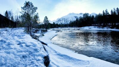 Calm river sound